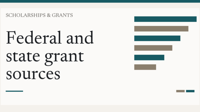Federal and state grant sources